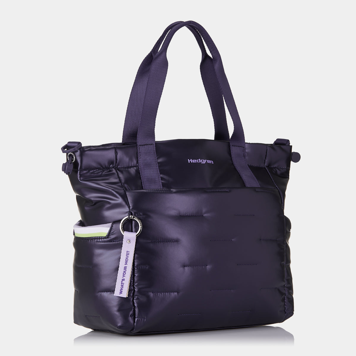 Puffer Tote Bag Deep Blue
