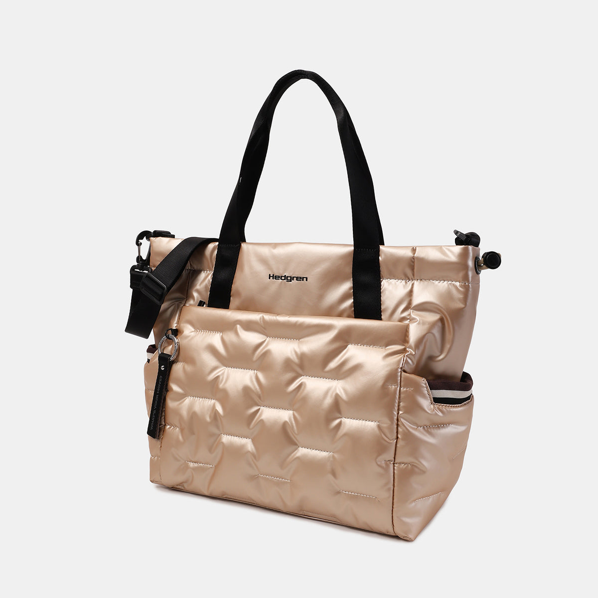 Puffer Tote Bag Safari Beige