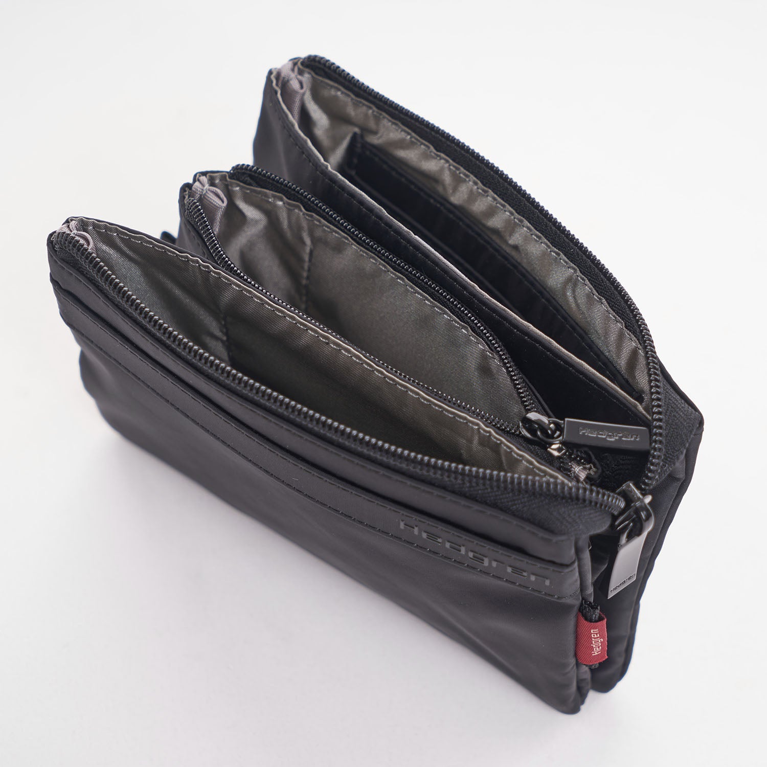 Franc M 3 Zipper Pouch Rfid Medium Black