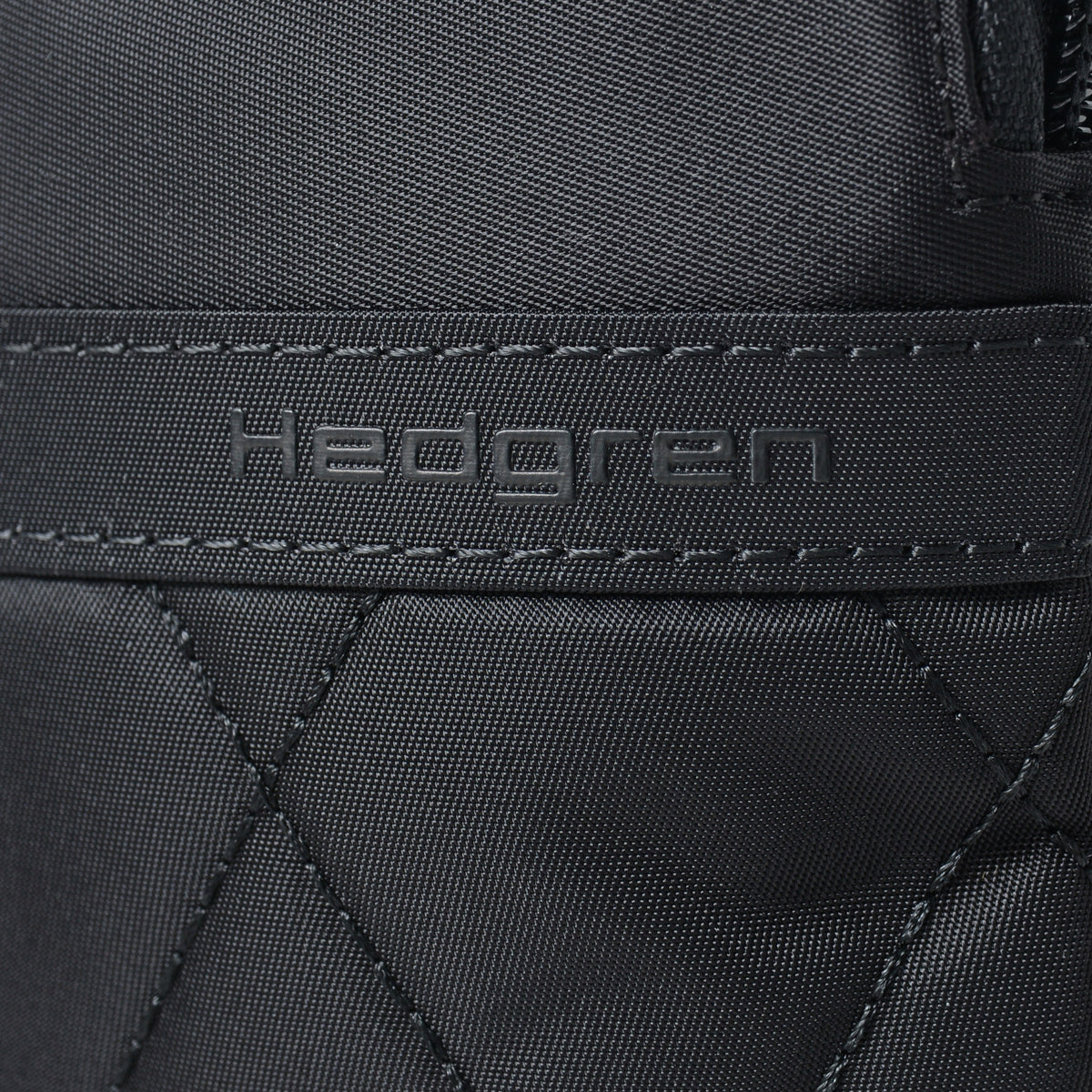 Rupee RFID Passport Holder Quilted Black