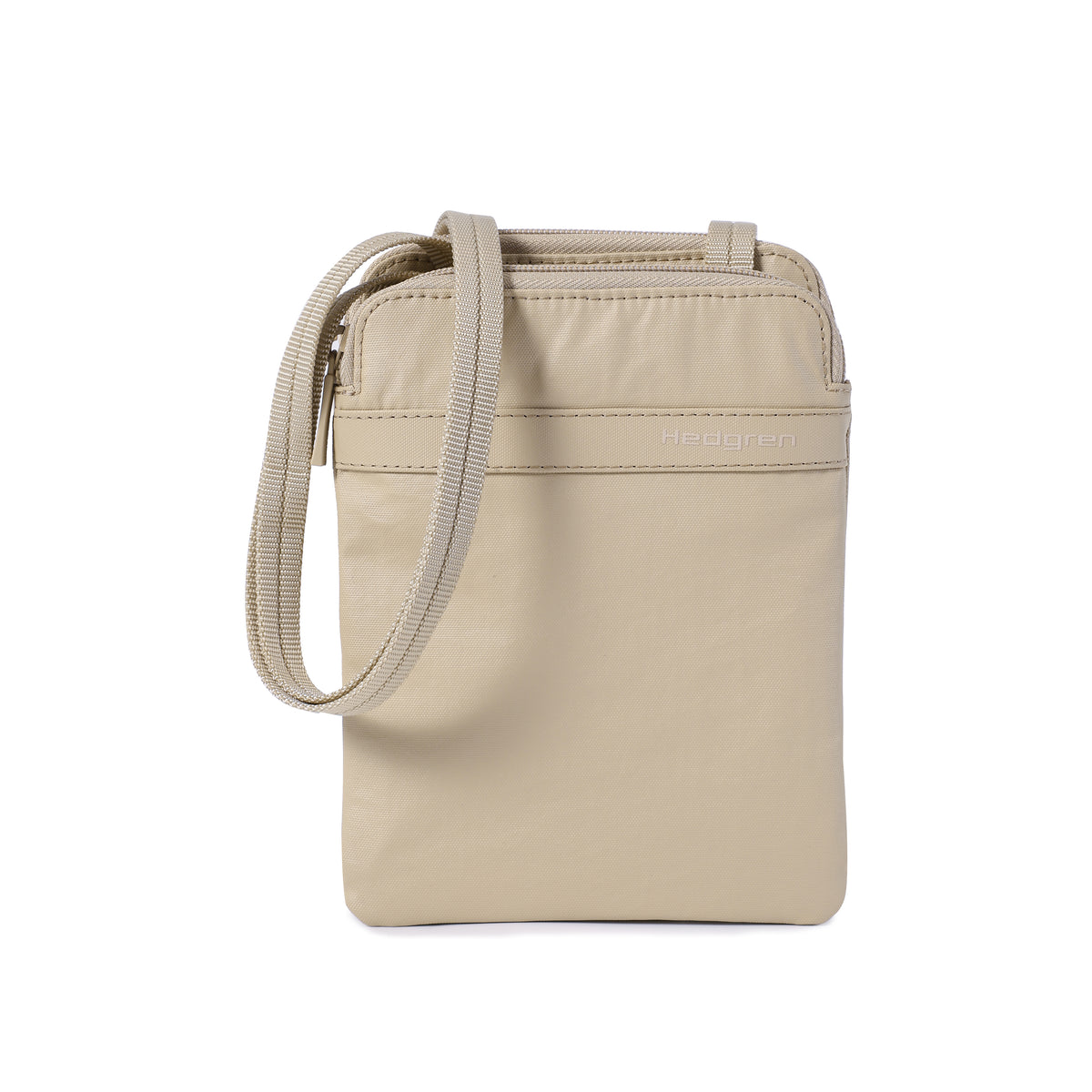 Rupee RFID Passport Holder Creased Safari Beige