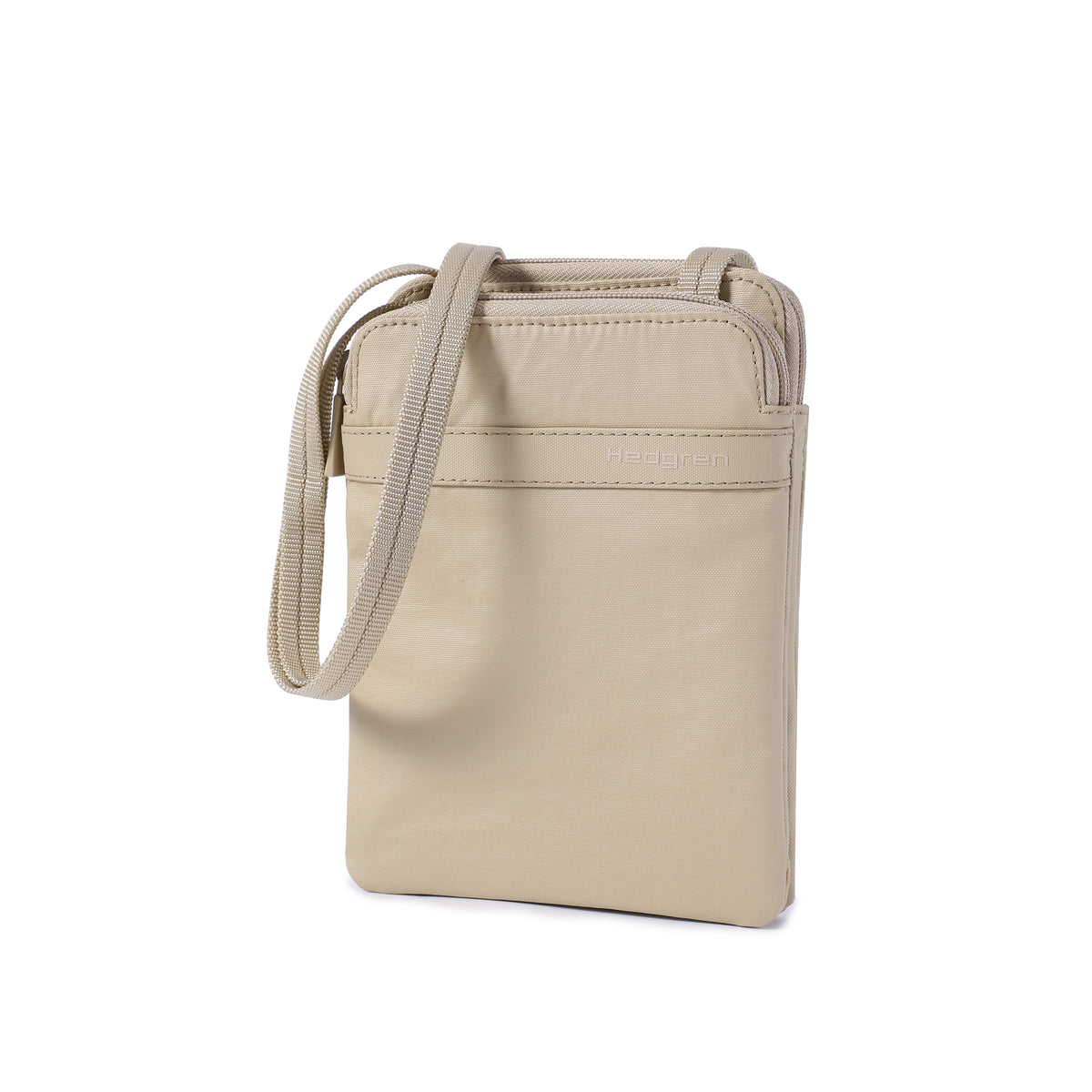 Rupee RFID Passport Holder Creased Safari Beige
