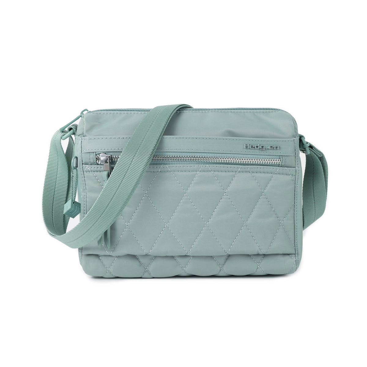Eye Shoulder Bag Quilted Sage