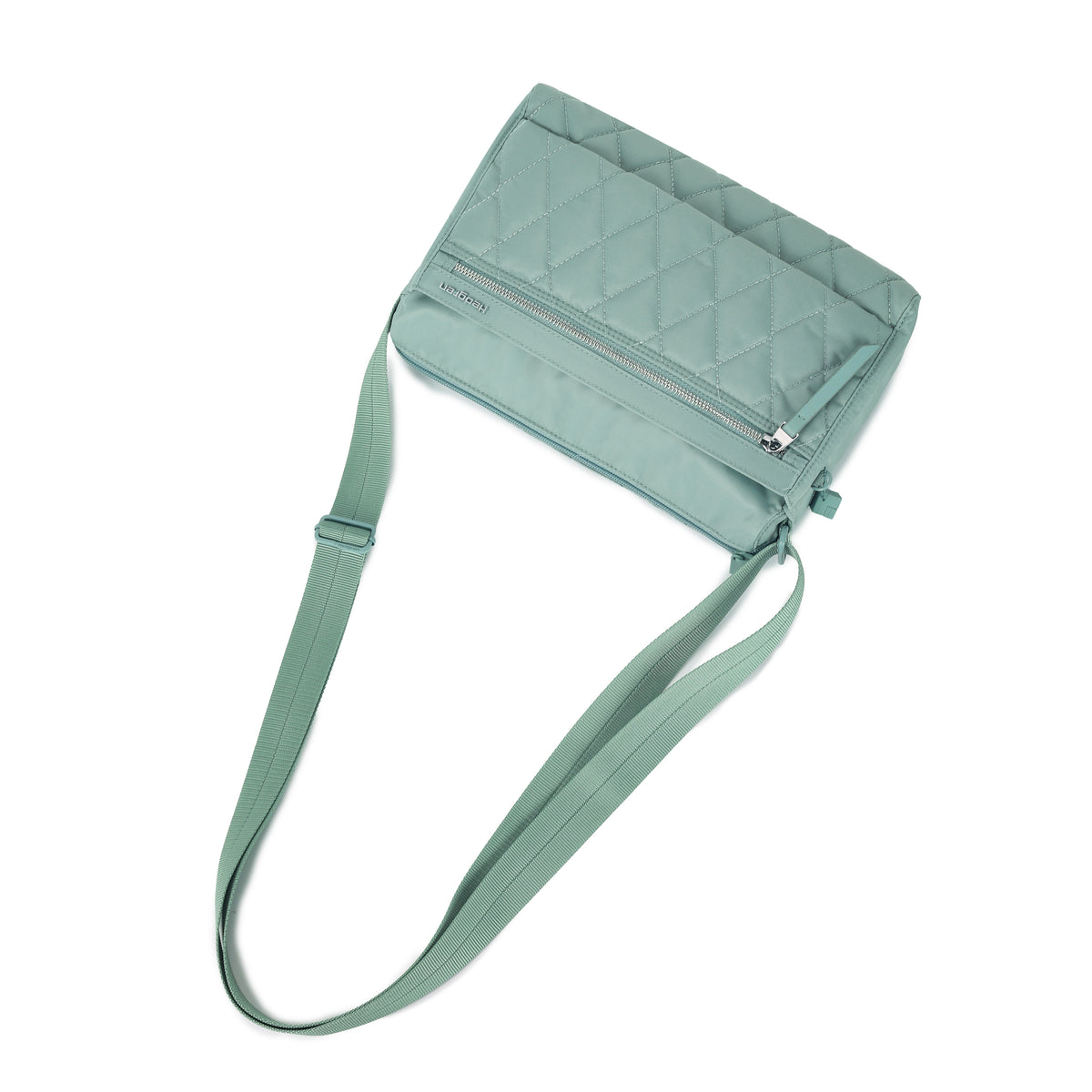 Eye M Shoulder Bag Medium Quilted Sage