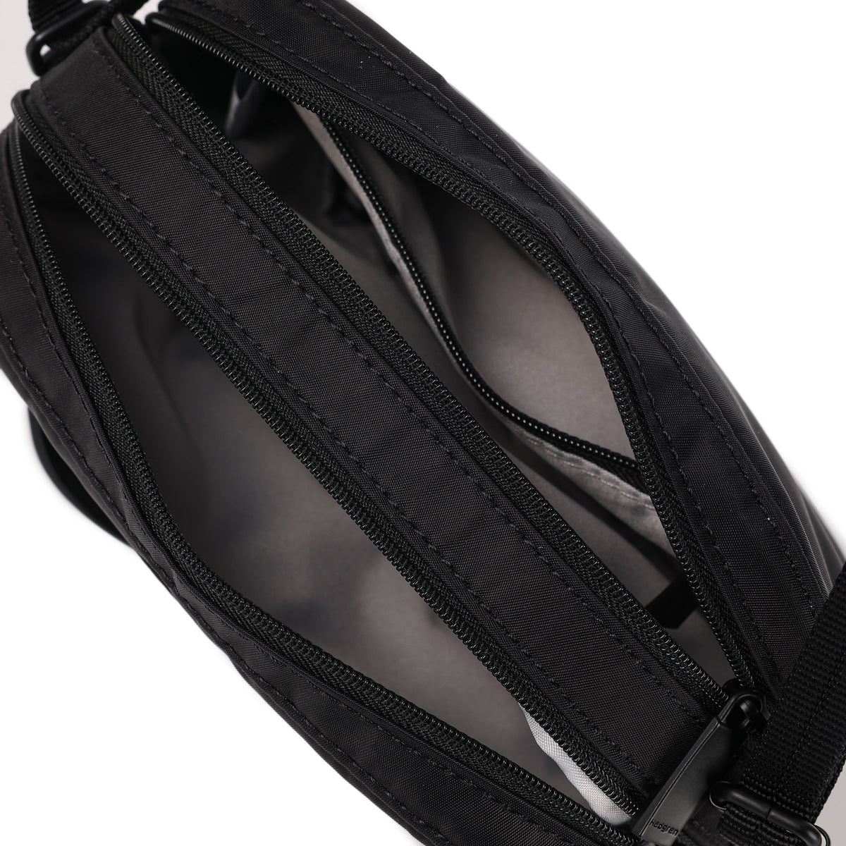 Maia Small Crossover 2 Compartment Quilted Black