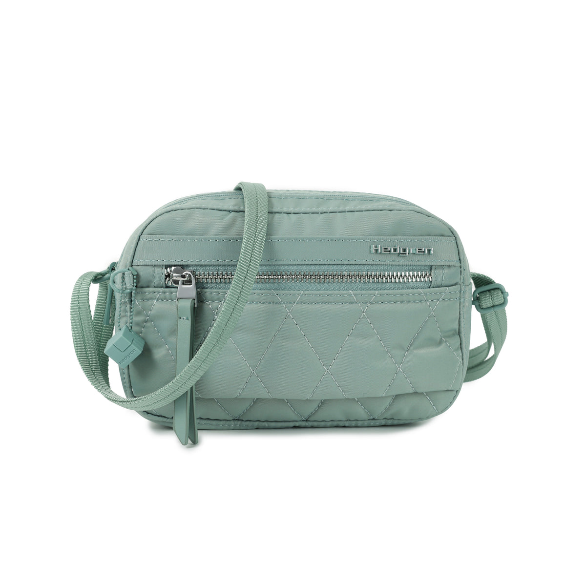 Maia Small Crossover 2 Compartment Quilted Sage