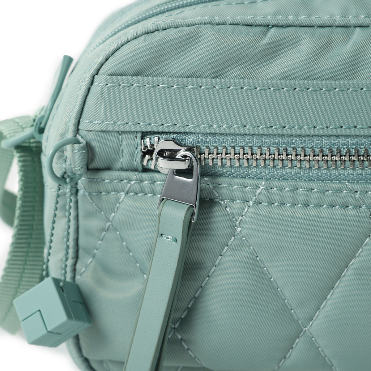 Maia Small Crossover 2 Compartment Quilted Sage