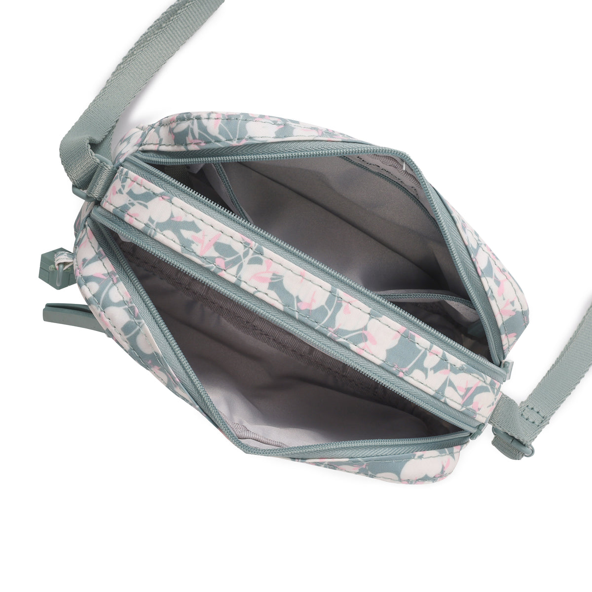 Maia Small Crossover 2 Compartment Blossom Print