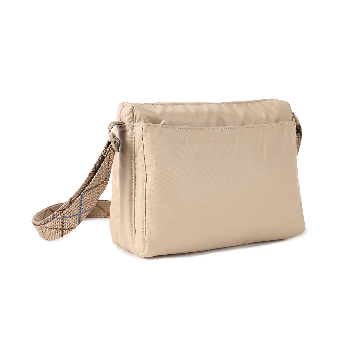 Eye Shoulder Bag Creased Safari Beige