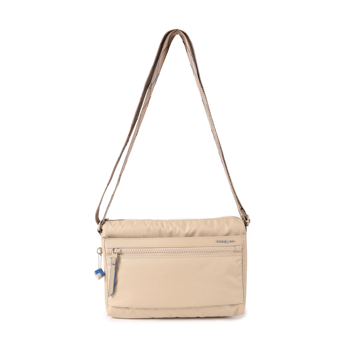 Eye M Shoulder Bag Medium Creased Safari Beige