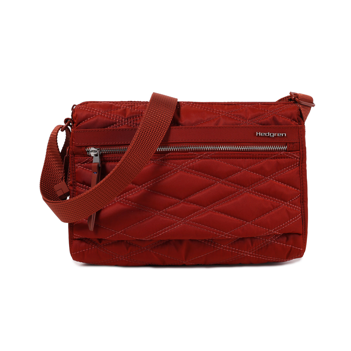 Eye M Shoulder Bag Medium New Quilt Brandy Brown