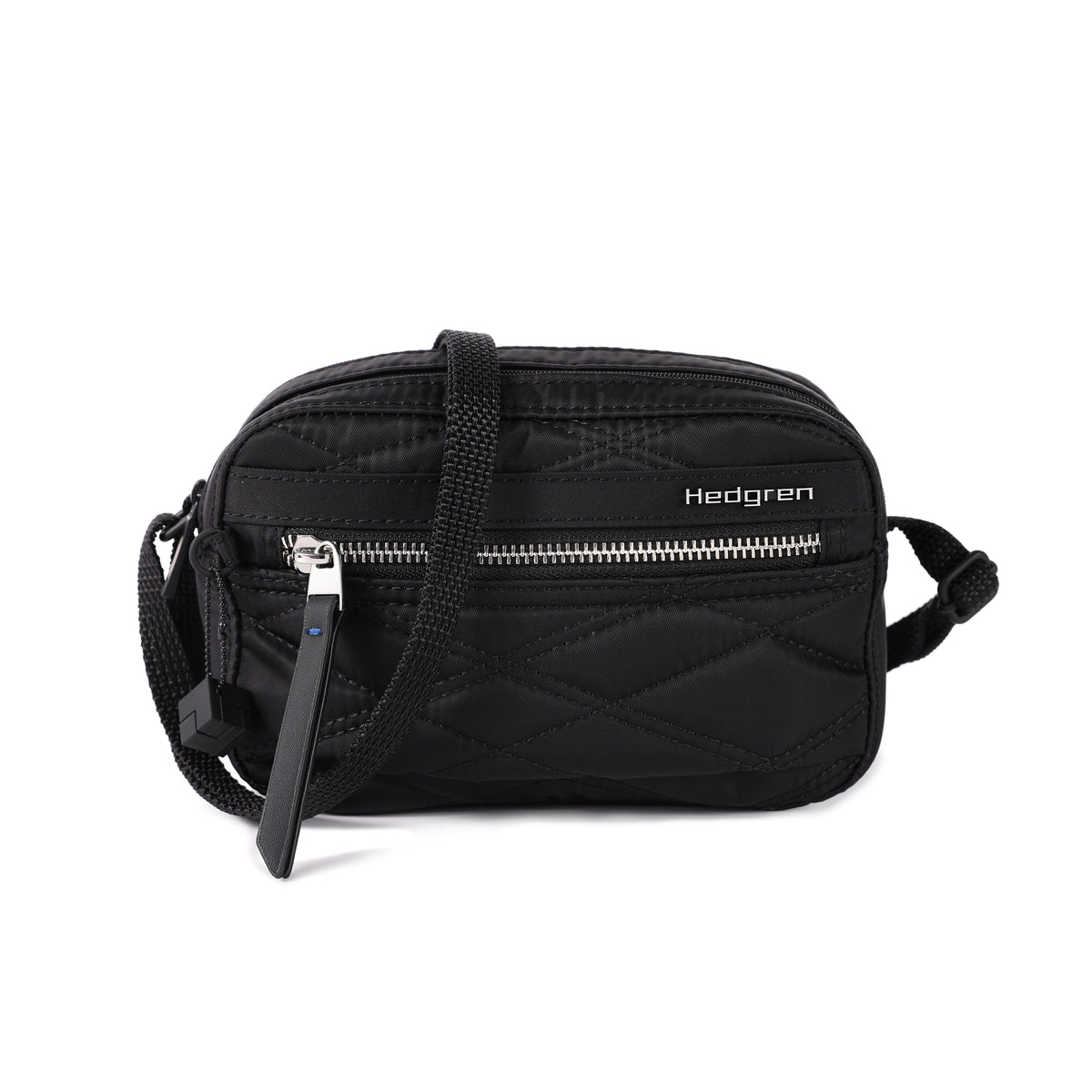 Maia Small Crossover 2 Compartment New Quilt Black