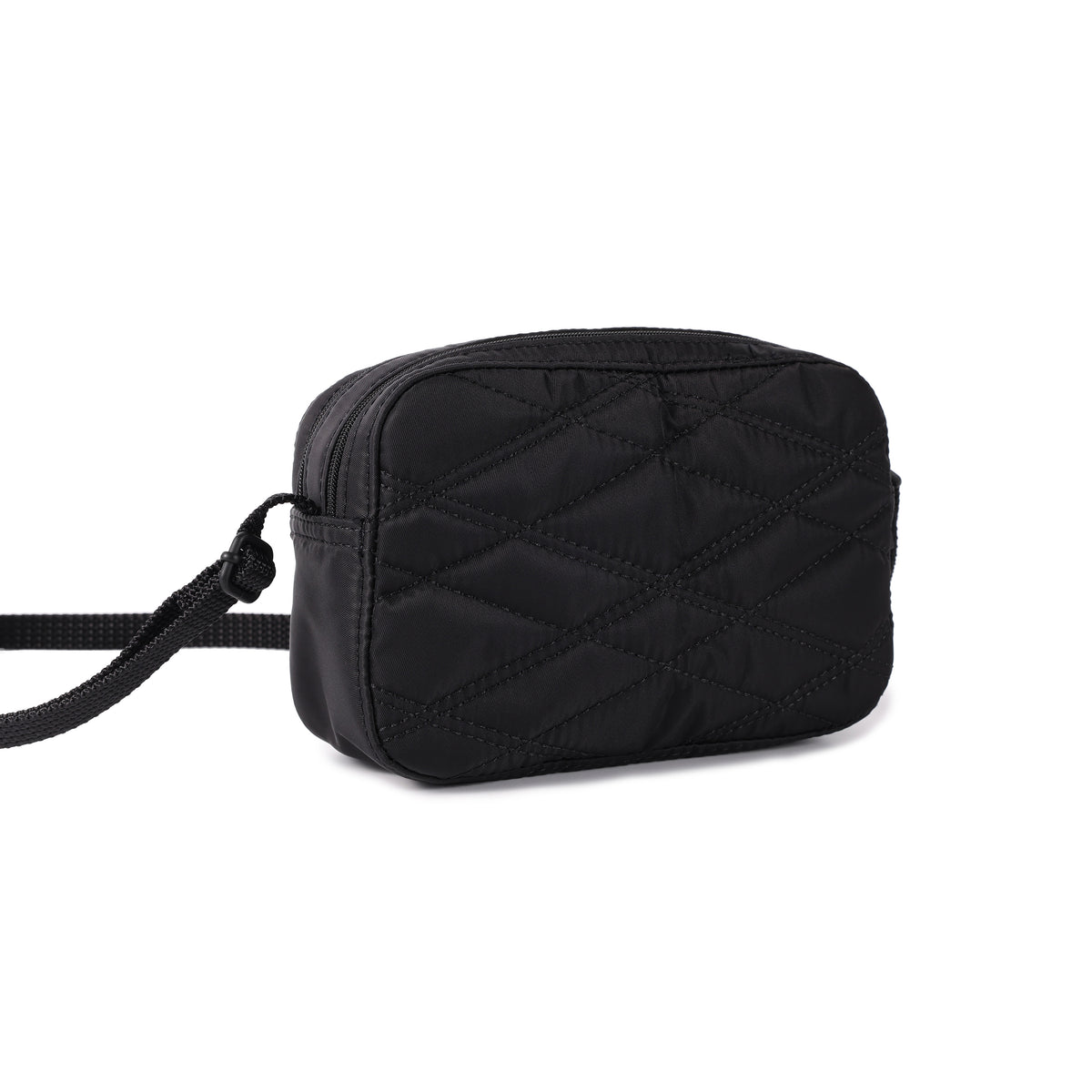 Maia Small Crossover 2 Compartment New Quilt Black