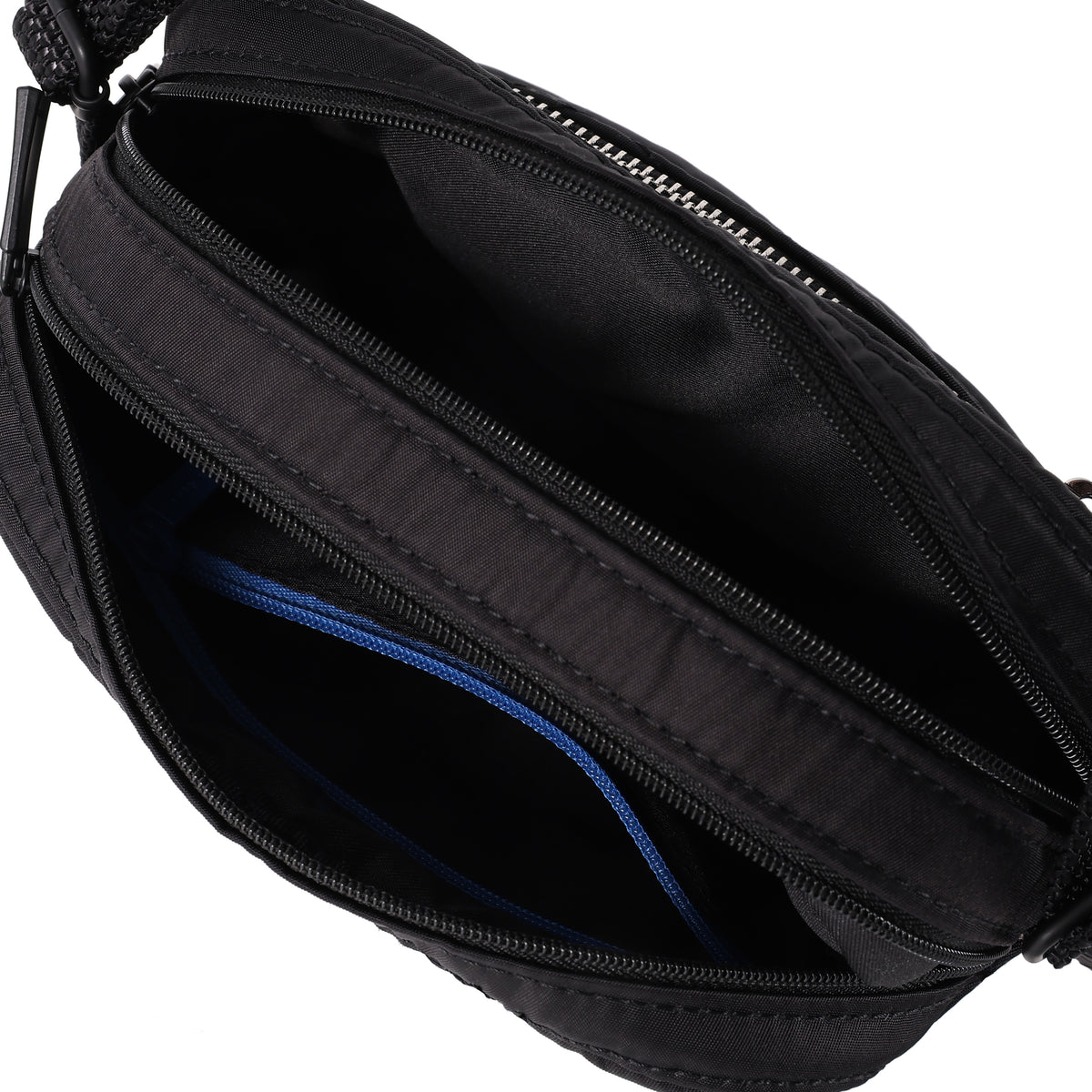 Maia Small Crossover 2 Compartment New Quilt Black