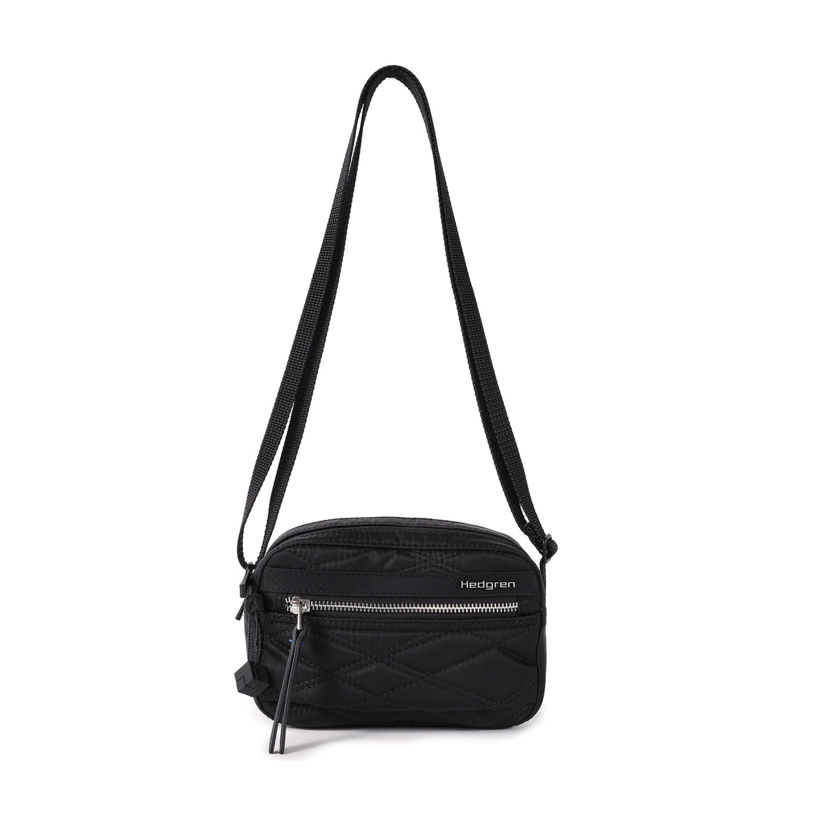 Maia Small Crossover 2 Compartment New Quilt Black