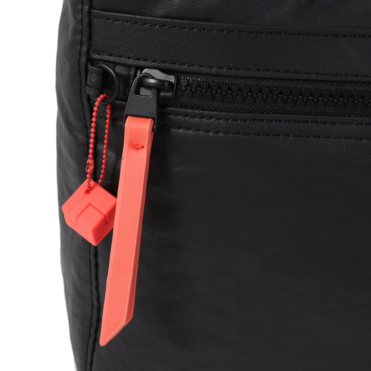 HarperS S Shoulder Bag Rfid Creased Black/Coral
