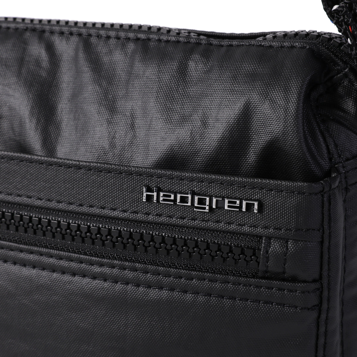 Eye Shoulder Bag Rfid Creased Black/Coral