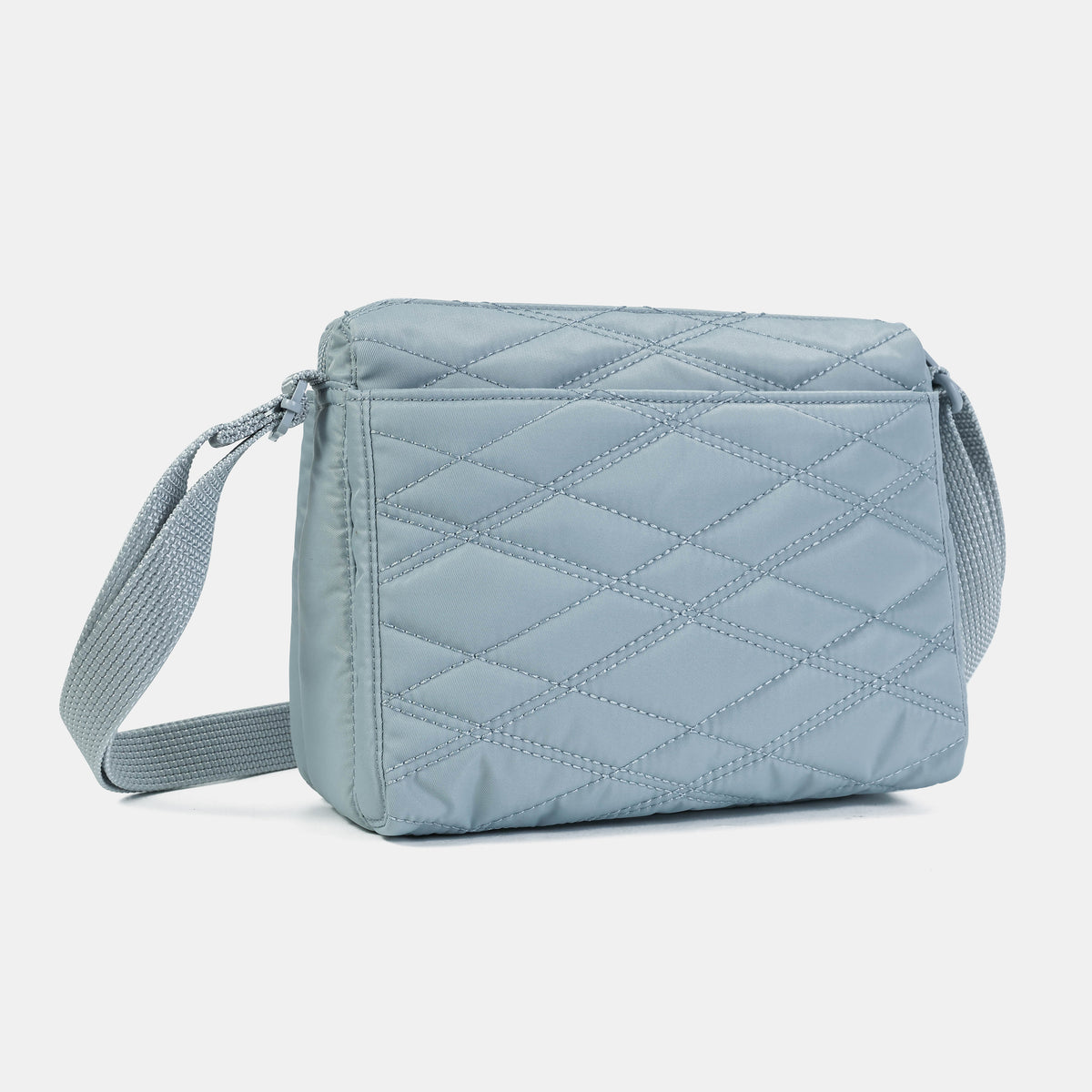 Eye Shoulder Bag Rfid New Quilt Pearl Blue
