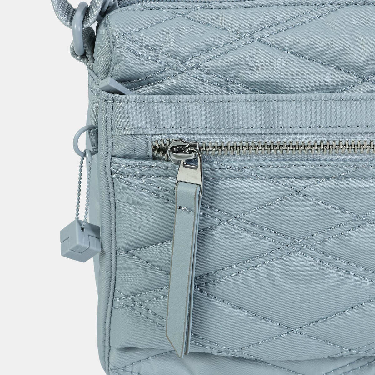 Eye Shoulder Bag Rfid New Quilt Pearl Blue