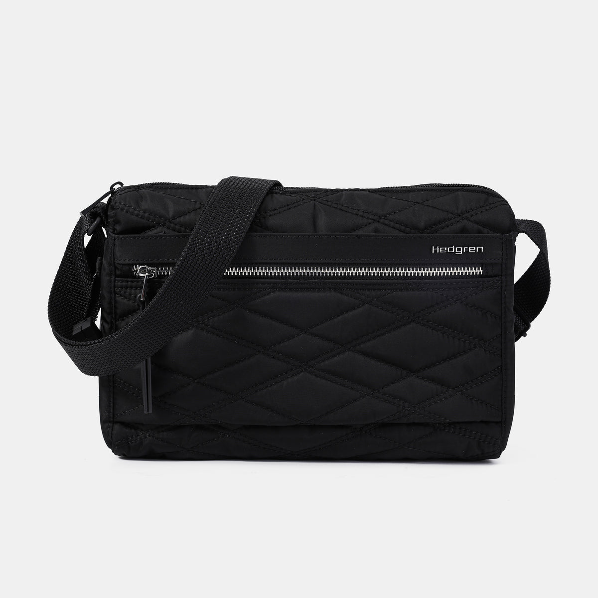 Eye M Shoulder Bag Medium Rfid New Quilt Full Black