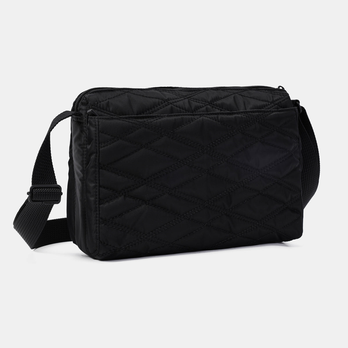 Eye M Shoulder Bag Medium Rfid New Quilt Full Black