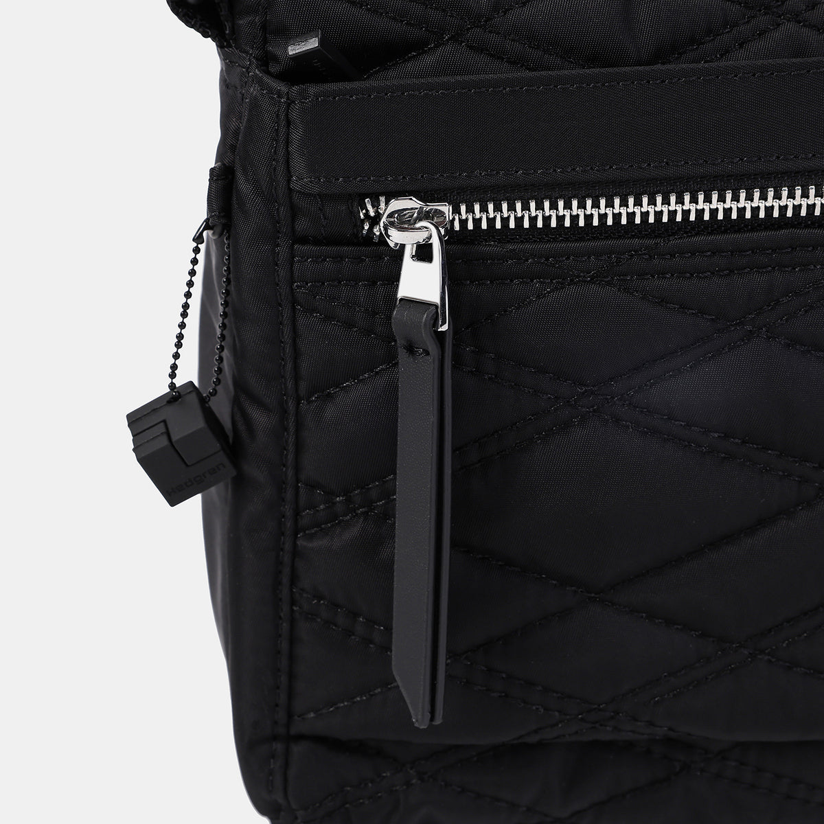 Eye M Shoulder Bag Medium Rfid New Quilt Full Black