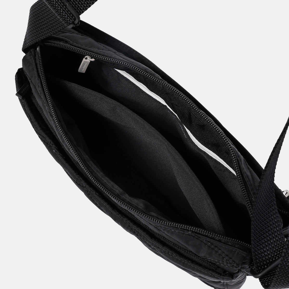 Eye M Shoulder Bag Medium Rfid New Quilt Full Black