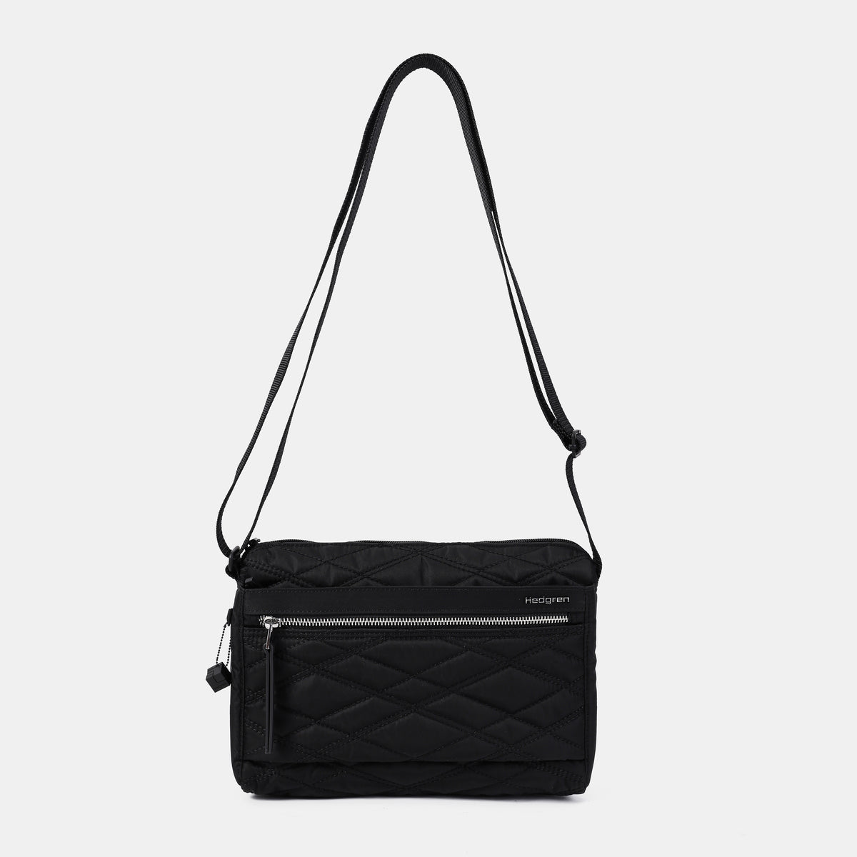 Eye M Shoulder Bag Medium Rfid New Quilt Full Black