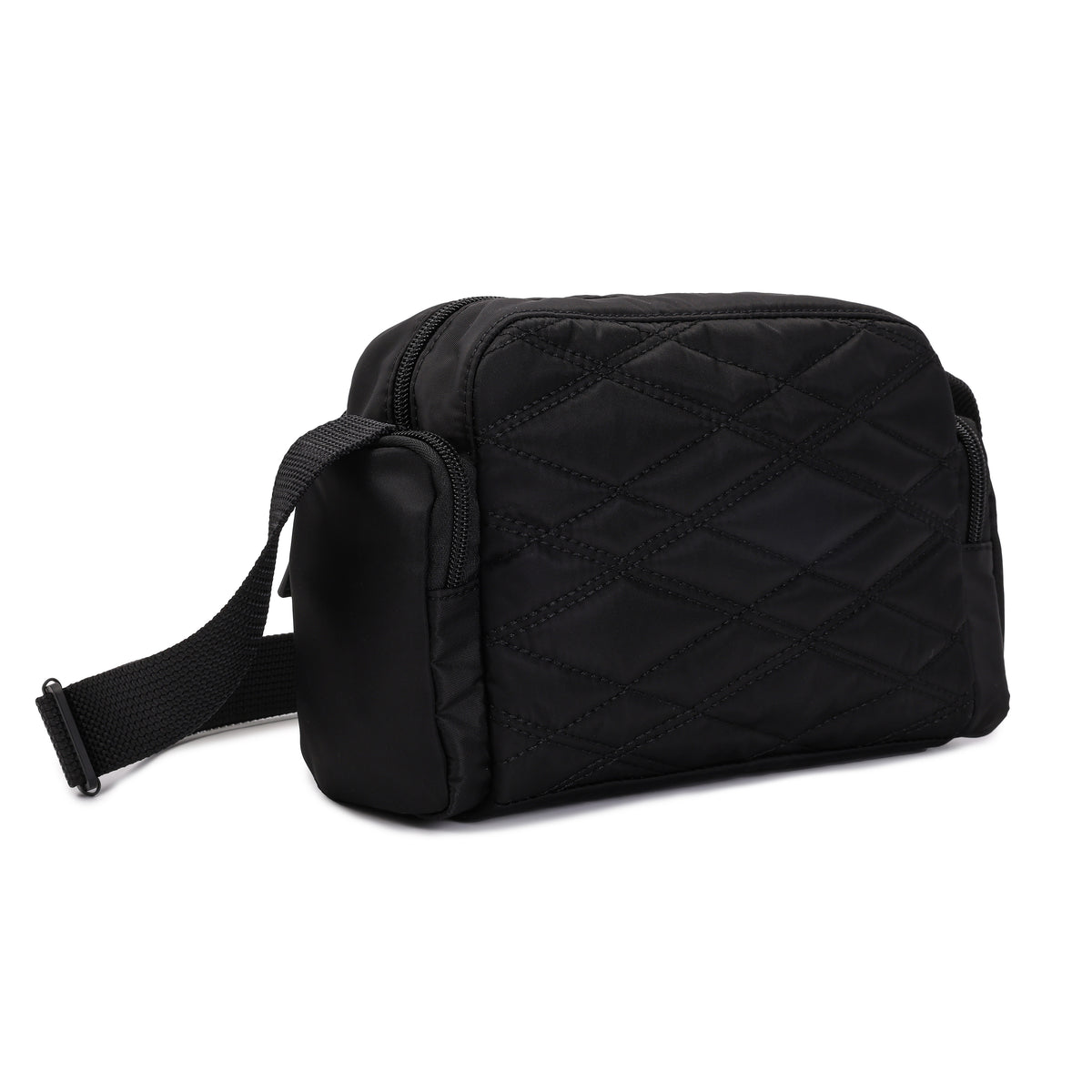 Emily Multipockets Crossover Rfid New Quilt Full Black