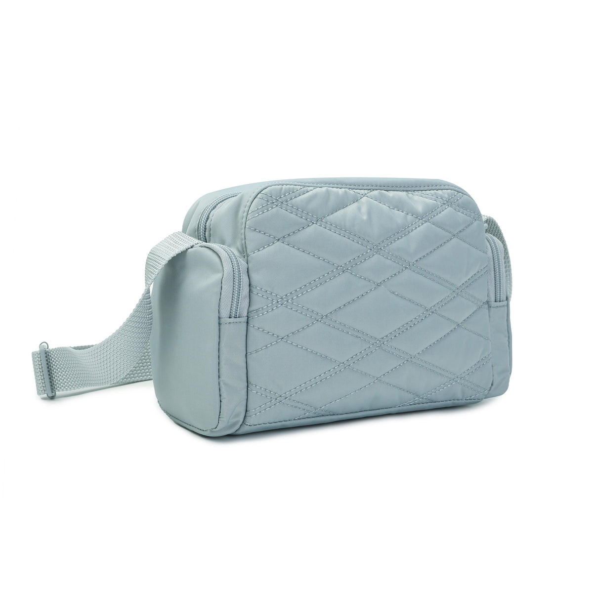 Emily Multipockets Crossover Rfid New Quilt Pearl Blue