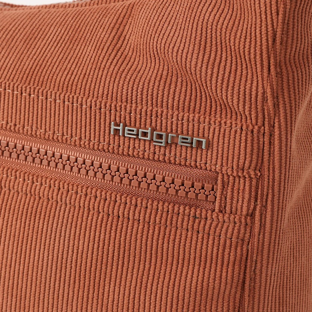 Hedgren Harper'S S Crossbody + RFID Corduroy Redwood Burl