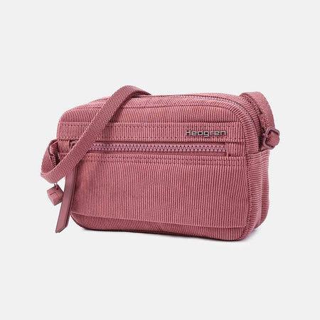 Hedgren Maia 2 Compartment Crossover + Rfid Corduroy Dusty Rose