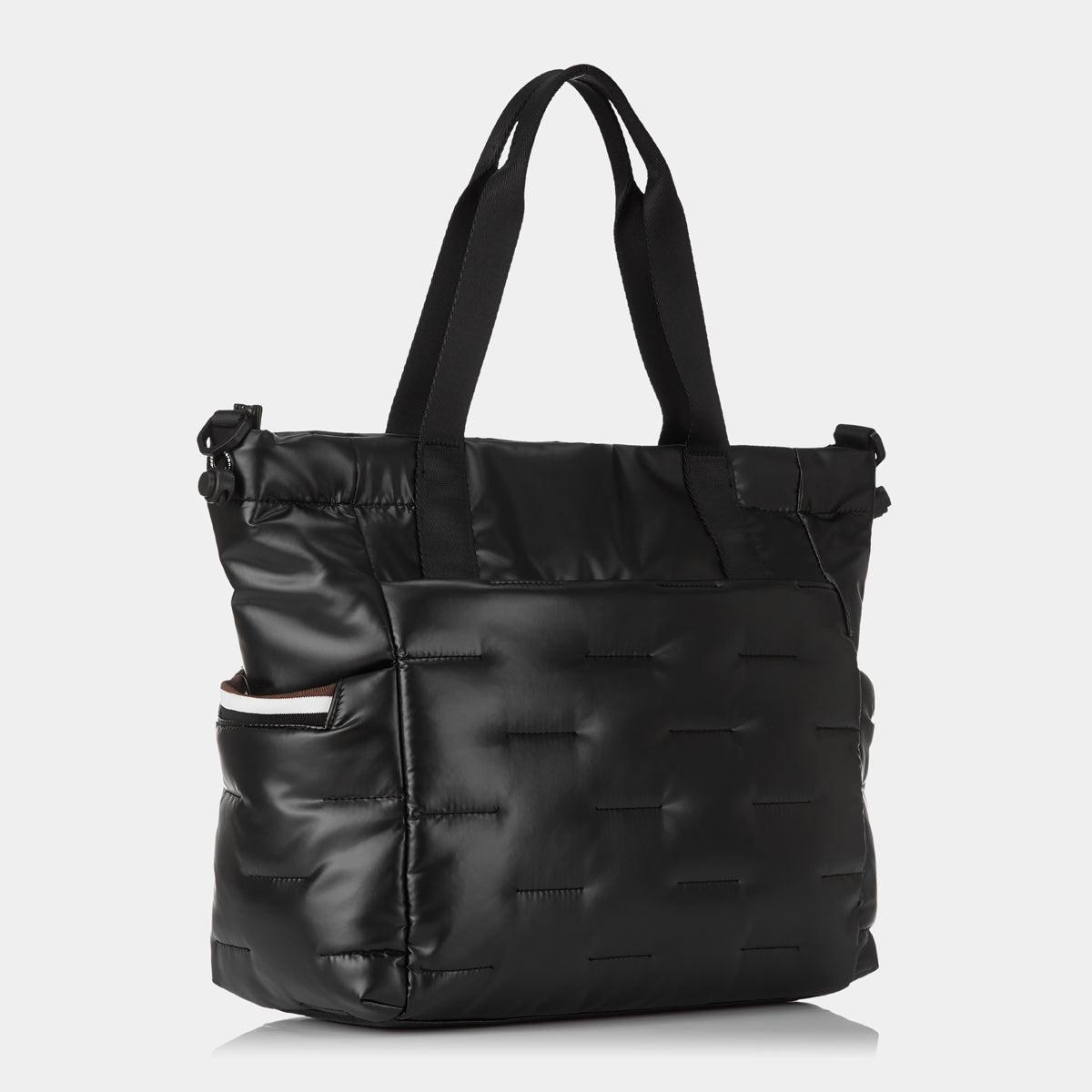 Puffer Tote Bag Black