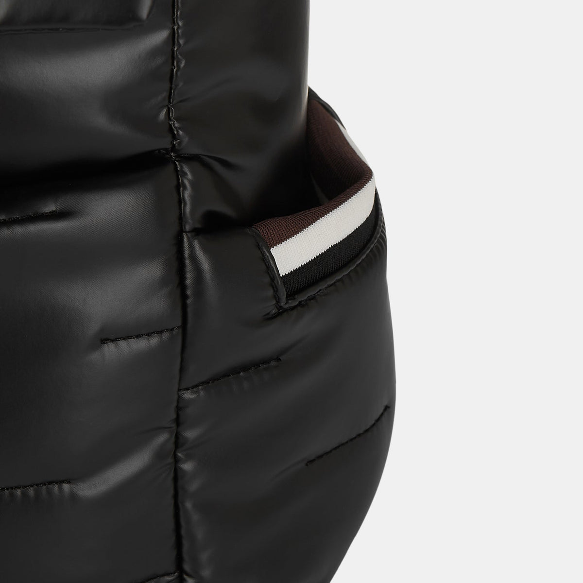 Billowy Backpack with Flap Black