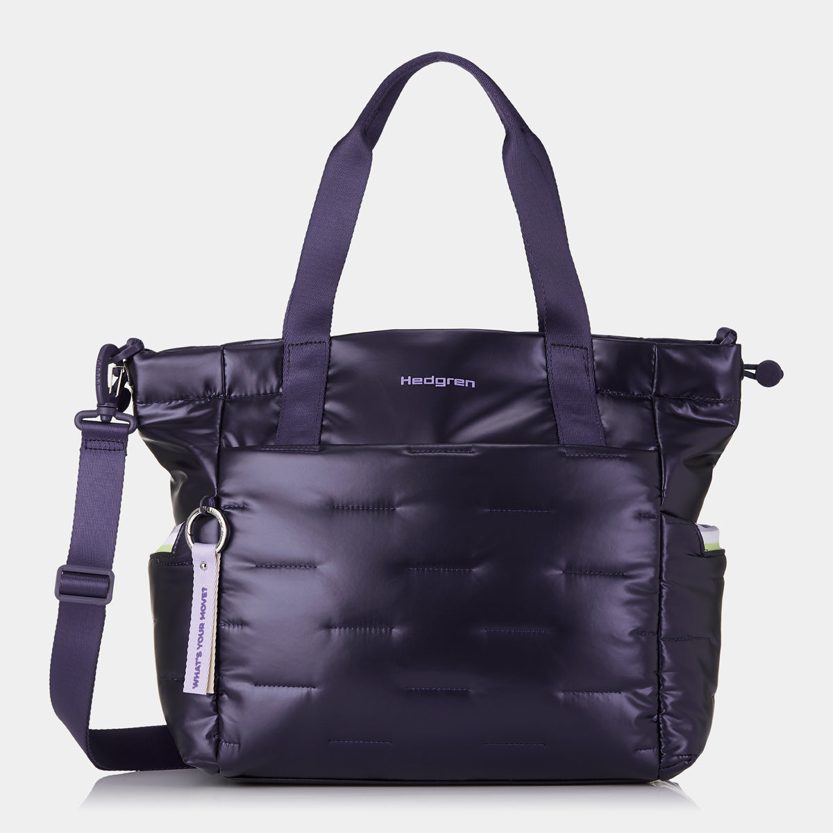 Puffer Tote Bag Deep Blue