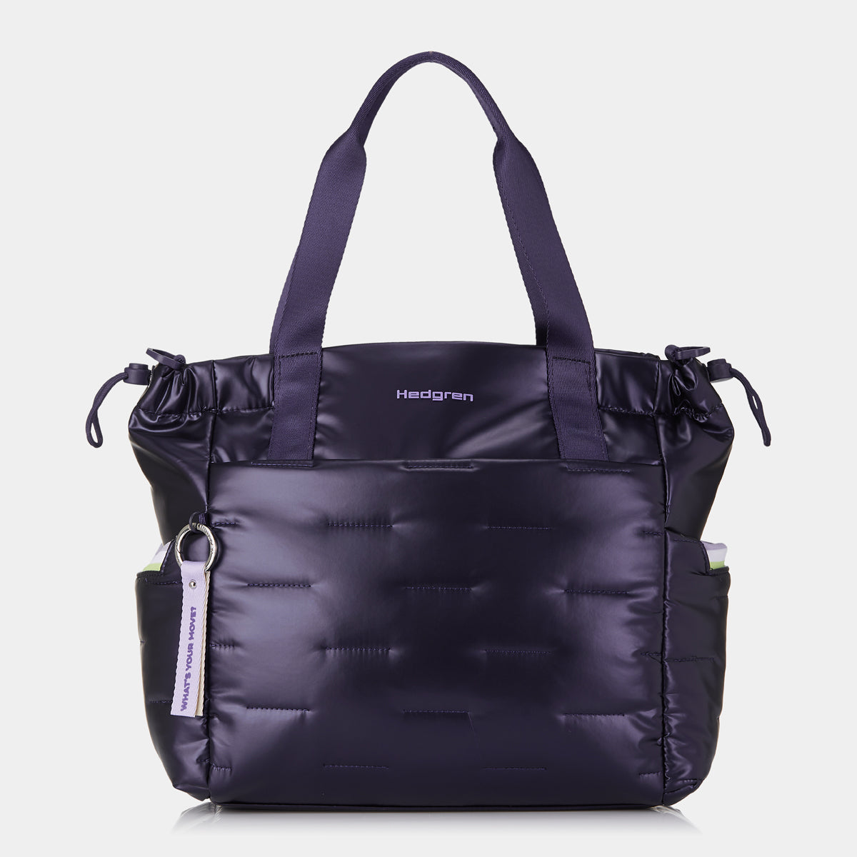 Puffer Tote Bag Deep Blue