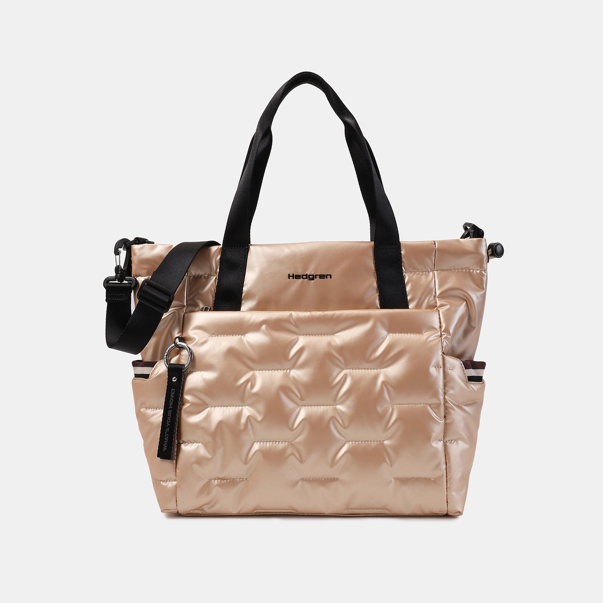 Puffer Tote Bag Safari Beige