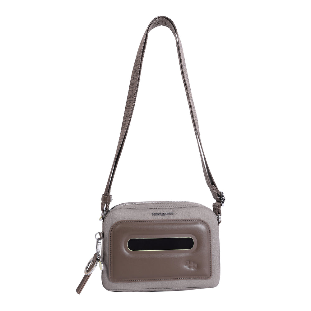 Ristretto Small Crossover Rfid Vintage Taupe