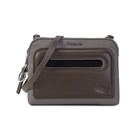 Doppio Double Crossover Rfid Vintage Taupe