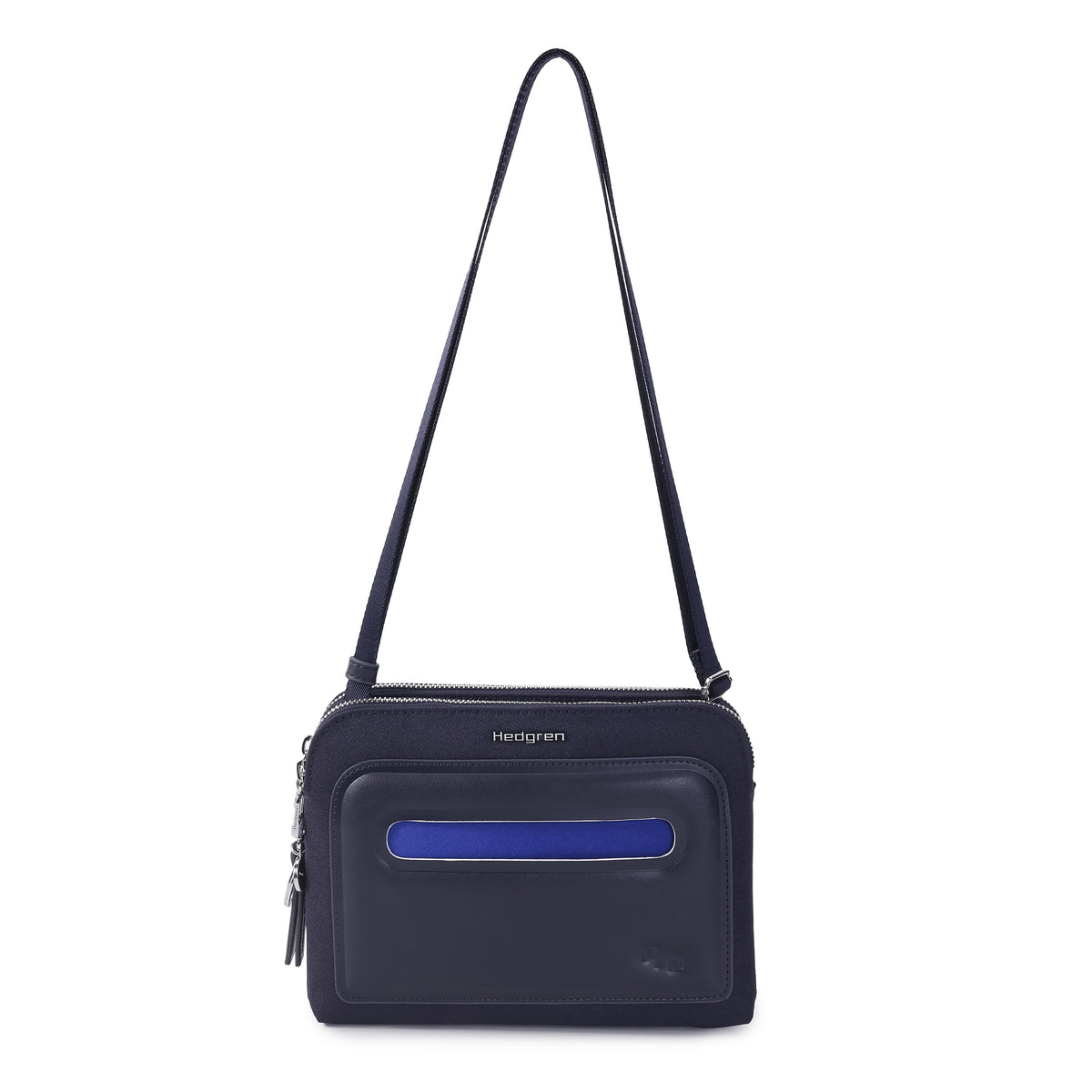 Doppio Double Crossover Rfid Peacoat Blue