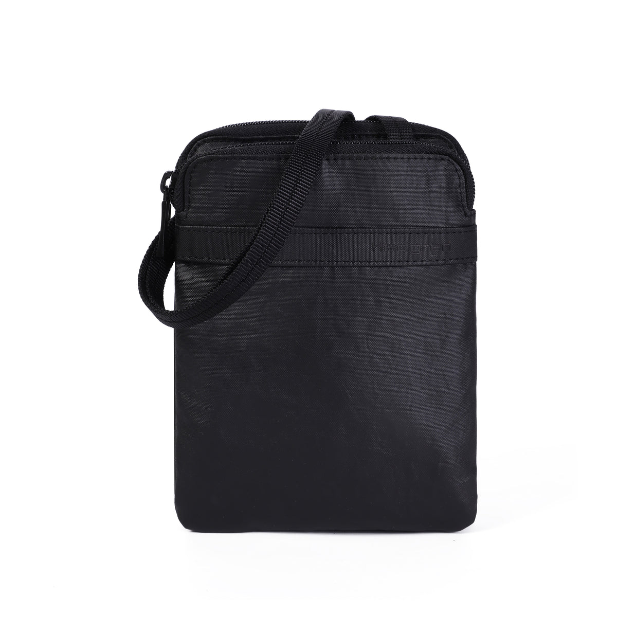 Rupee Rfid Passport Holder Creased Black/Coral