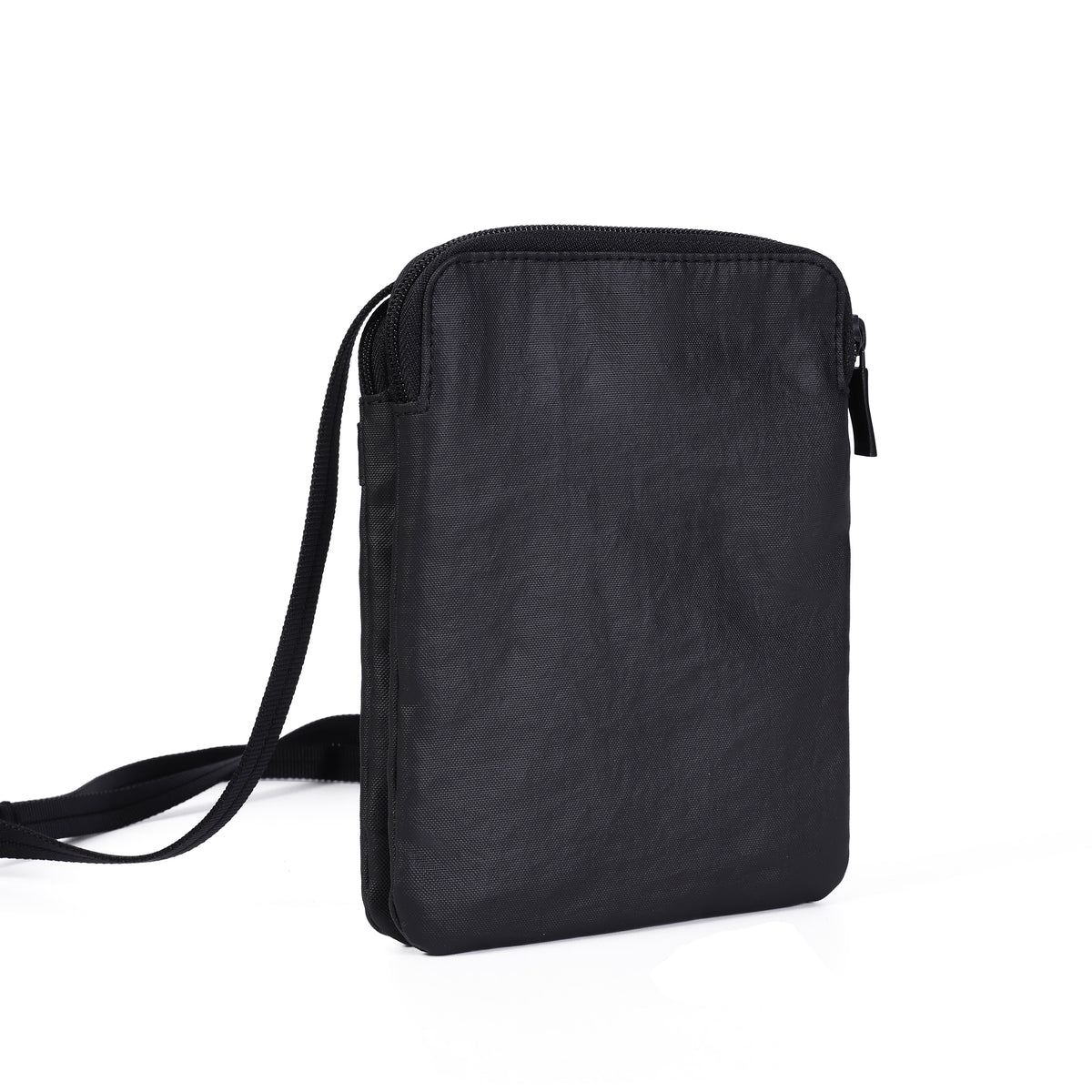 Rupee Rfid Passport Holder Creased Black/Coral