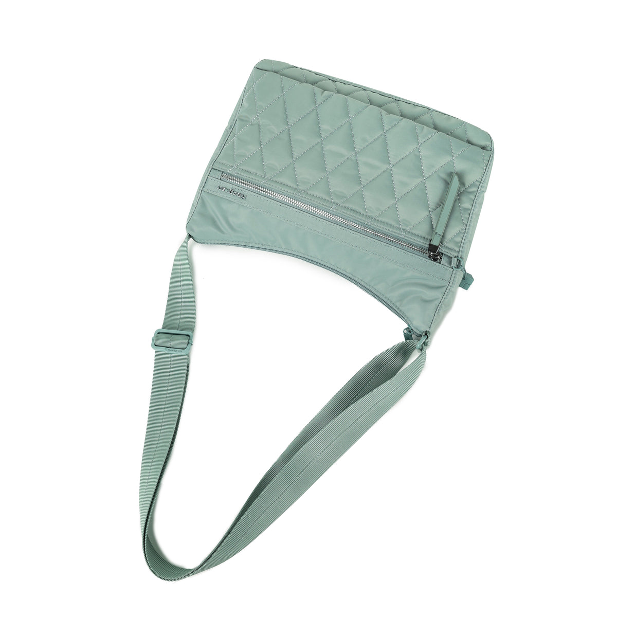 Harpers S Shoulder Bag Quilted Sage