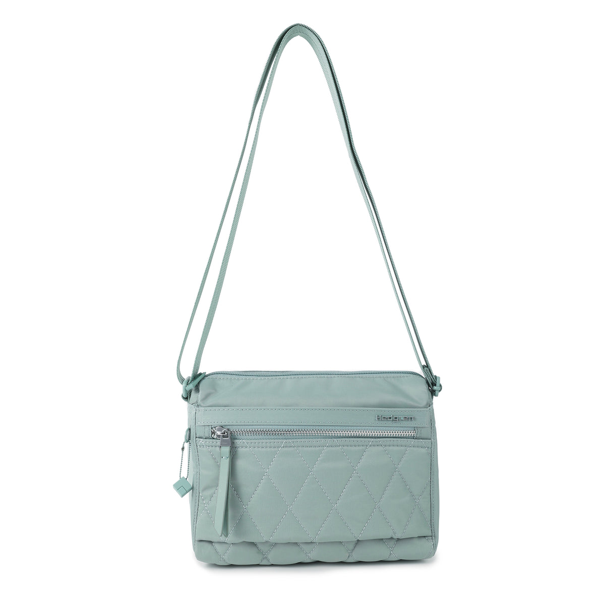 Eye Shoulder Bag Quilted Sage
