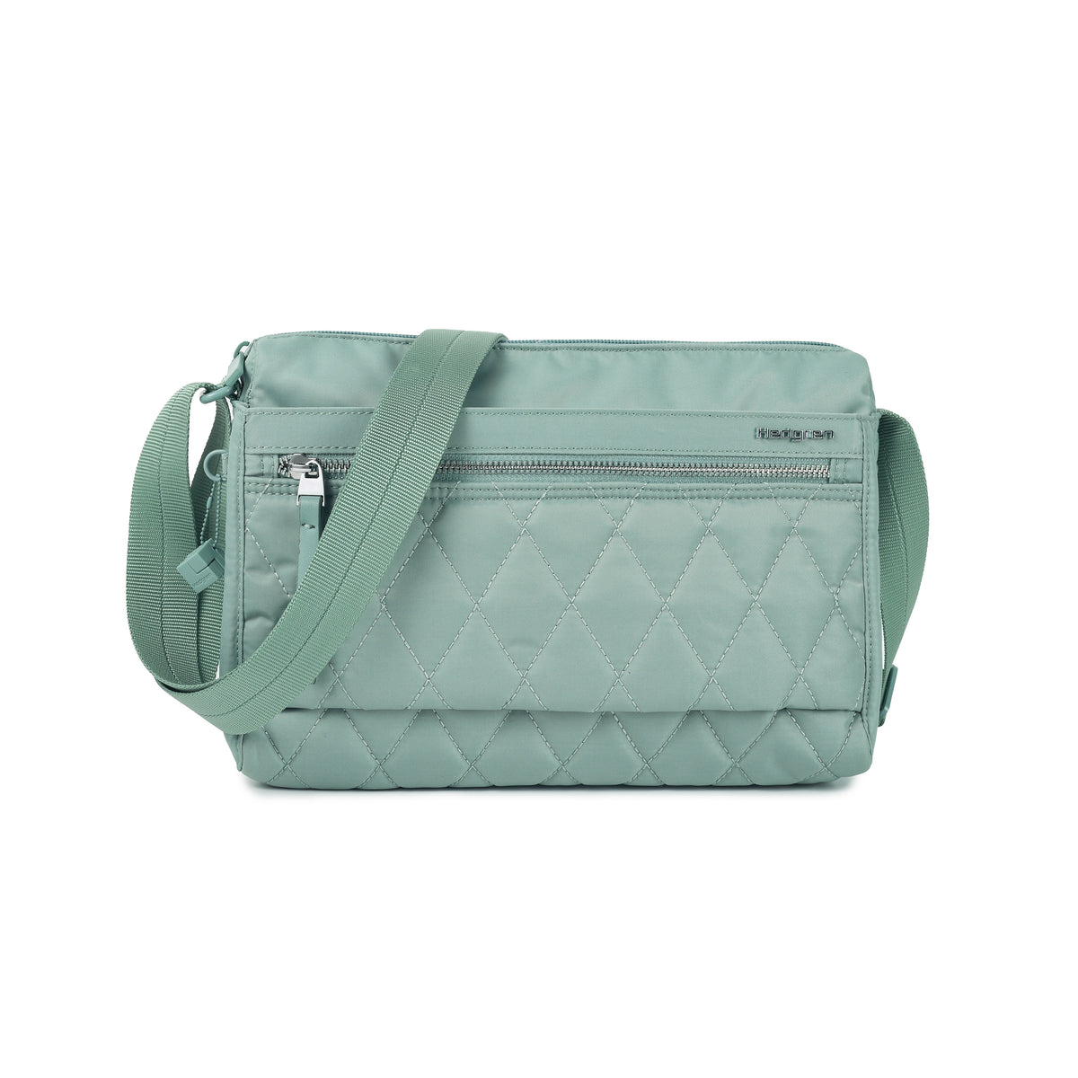 Eye M Shoulder Bag Medium Quilted Sage