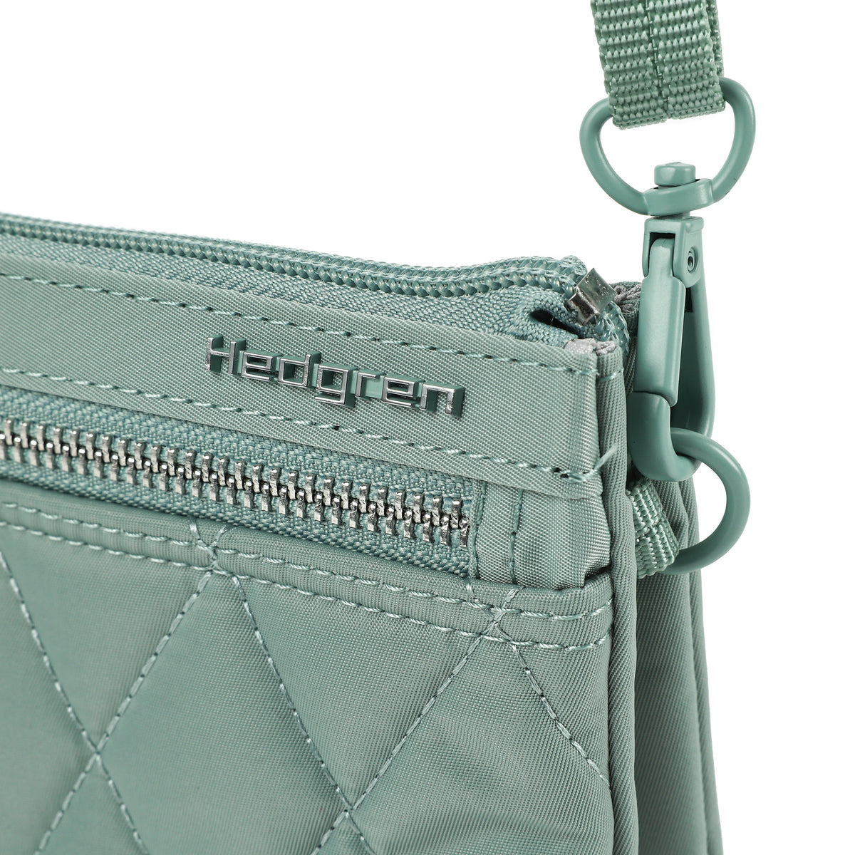 Emma Crossover 3 Compartment Quilted Sage