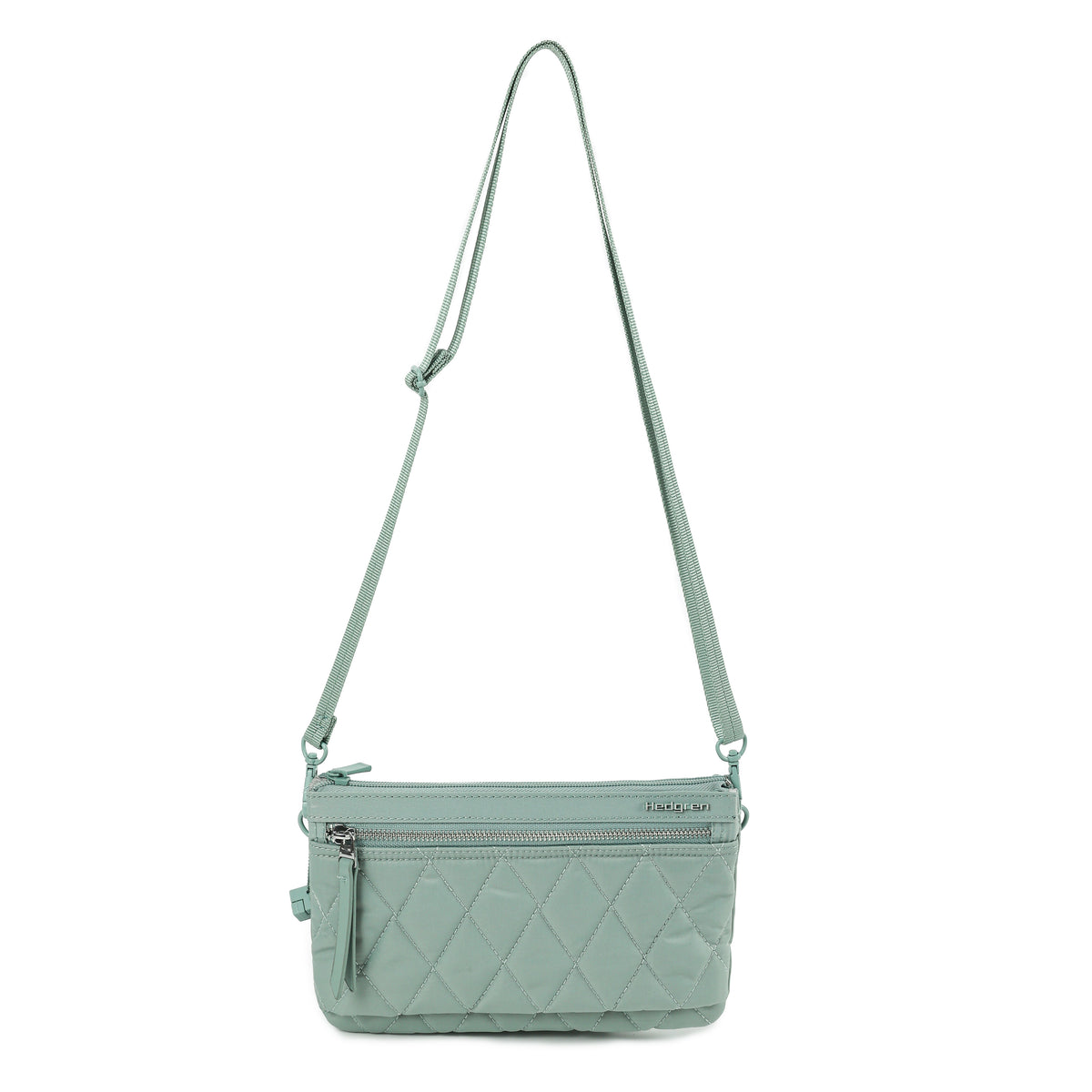 Emma Crossover 3 Compartment Quilted Sage