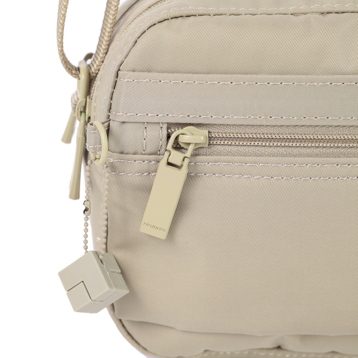 Maia Small Crossover 2 Compartment Cashmere Beige