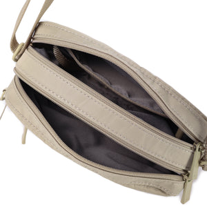 Maia Small Crossover 2 Compartment Cashmere Beige