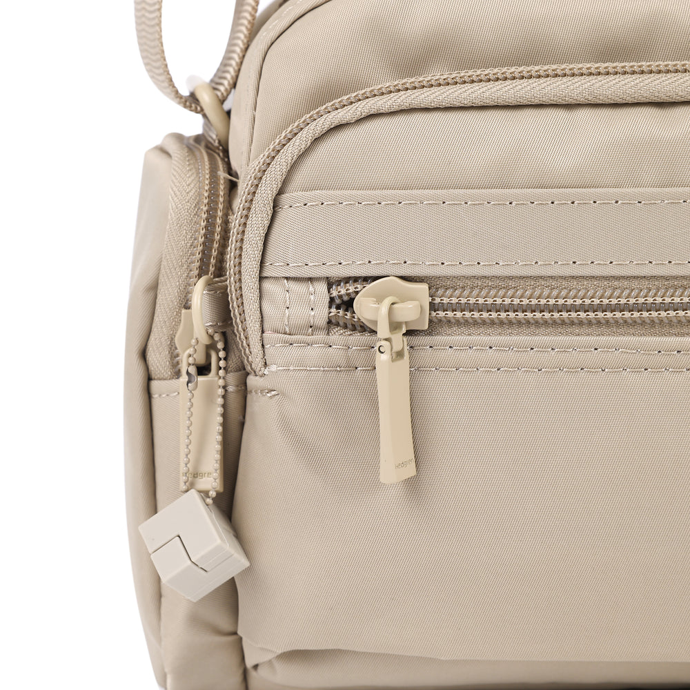 Emily Multipockets Crossover RFID Cashmere Beige